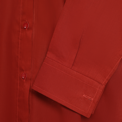 Crimson Grace Solid Suit Maroon 2-Piece Summer Set for Women